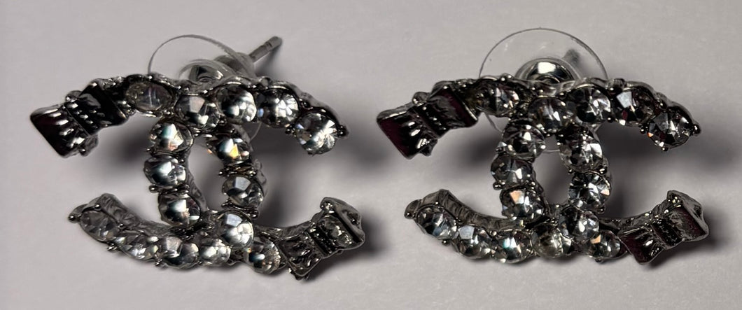 double c earrings