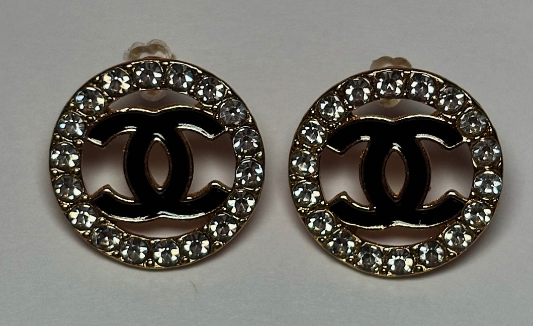 Gold Chanel Earrings