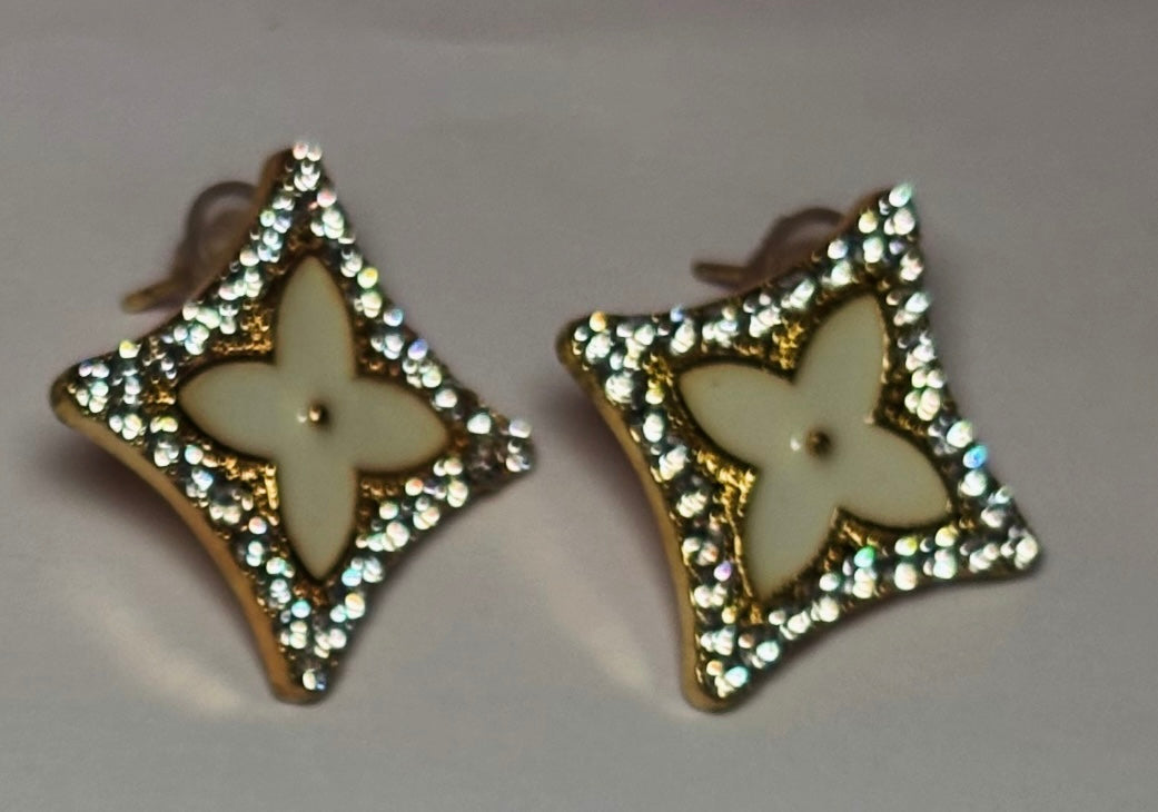 LV Stud Earrings